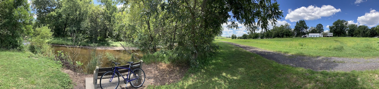 Panorama of Groff's Mill Park Park